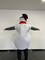 4E's Novelty Adult Snowman Costume – One-Piece Snowman Dress Up with Hat, Scarf & Carrot Nose, Fun Winter Christmas Cosplay Outfit for Men & Women, Holiday Party, School Play & Photo Shoot Accessories